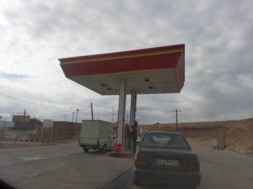 عکس جایگاه بنزین و گازوئیل و پمپ گاز CNG بهارستان
