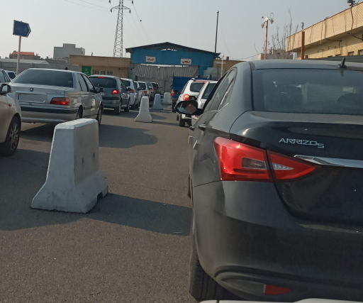 عکس مرکز تعویض پلاک خودروی قم