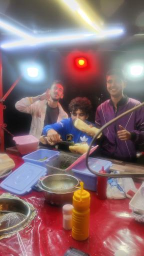 سیب زمینی و تخم مرغ پخته عمو محرم