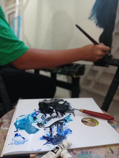 عکس آموزشگاه نقاشی مهناز یوسف زاده