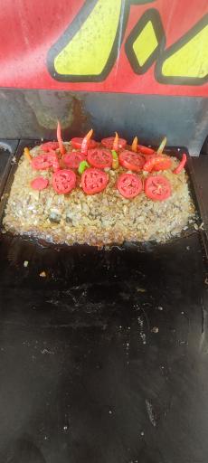 عکس سیب زمینی و تخم مرغ پخته عمو محرم