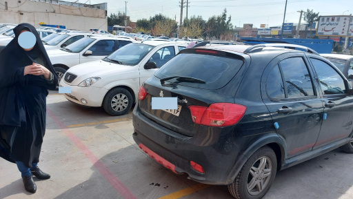 عکس مرکز تعویض پلاک خودروی قم