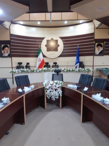 عکس سالن شهید سلیمانی دانشگاه کاشان