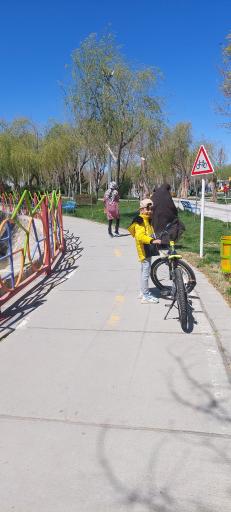 عکس مسیر دوچرخه سواری