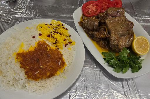 چلوگوشت حاج حسن