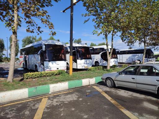 عکس ترمینال برون شهری بابل