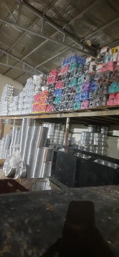 عکس تولیدی ظروف روحی و آلومینیوم الماس غرب