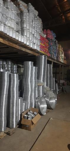 عکس تولیدی ظروف روحی و آلومینیوم الماس غرب