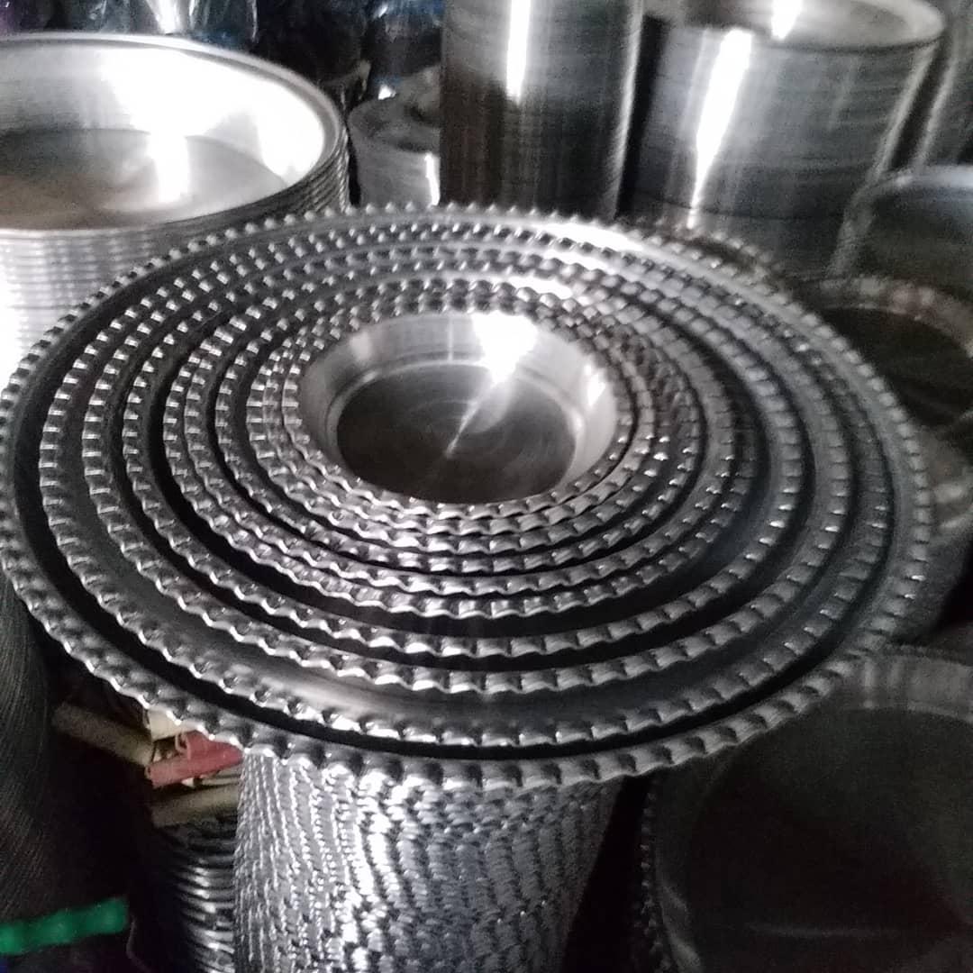 عکس تولیدی ظروف روحی و آلومینیوم الماس غرب