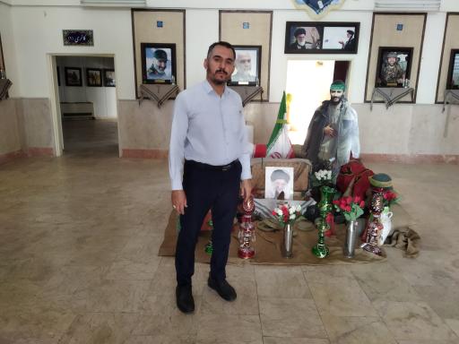 عکس مزار شهید گمنام موزه شهدا منطقه 18