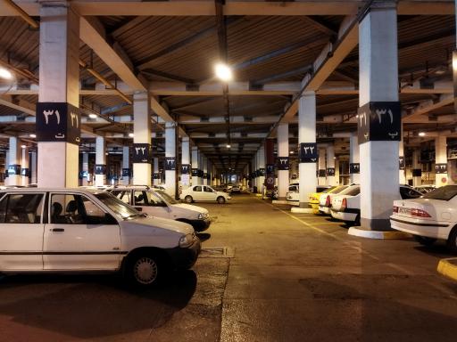 عکس پارکینگ شماره ۱ حرم