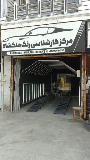 عکس کارشناسی رنگ خودرو ملکشاه