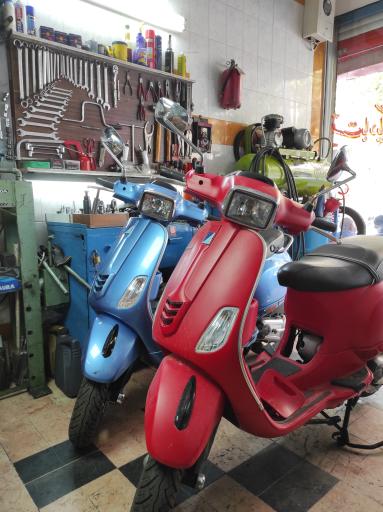 تعمیرگاه موتور سیکلت سرداری