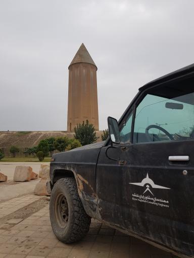 عکس برج قابوس ابن وشمگیر (میل گنبد کاووس)