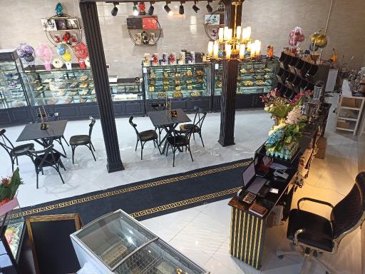 کافه قنادی بزرگ وافل