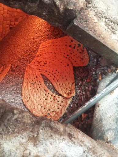 عکس نانوایی سنگک