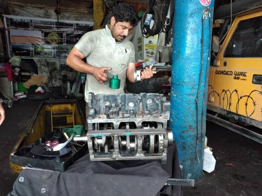 عکس مکانیکی تلاش