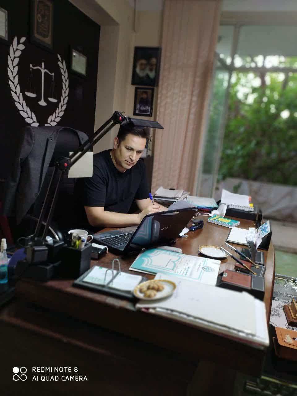 عکس دفتر وکالت ناصر رمضانی