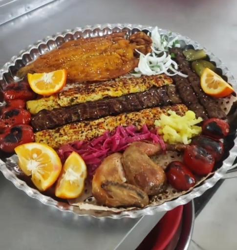 عکس تالار رستوران ناب