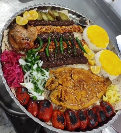 عکس تالار رستوران ناب