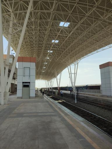 عکس ایستگاه راه آهن طبس