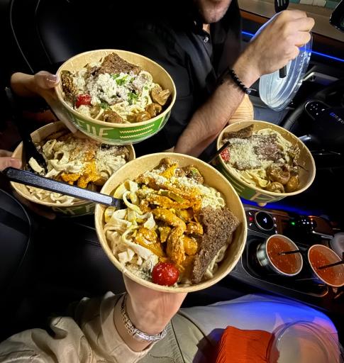 عکس پاستا پاپاردله