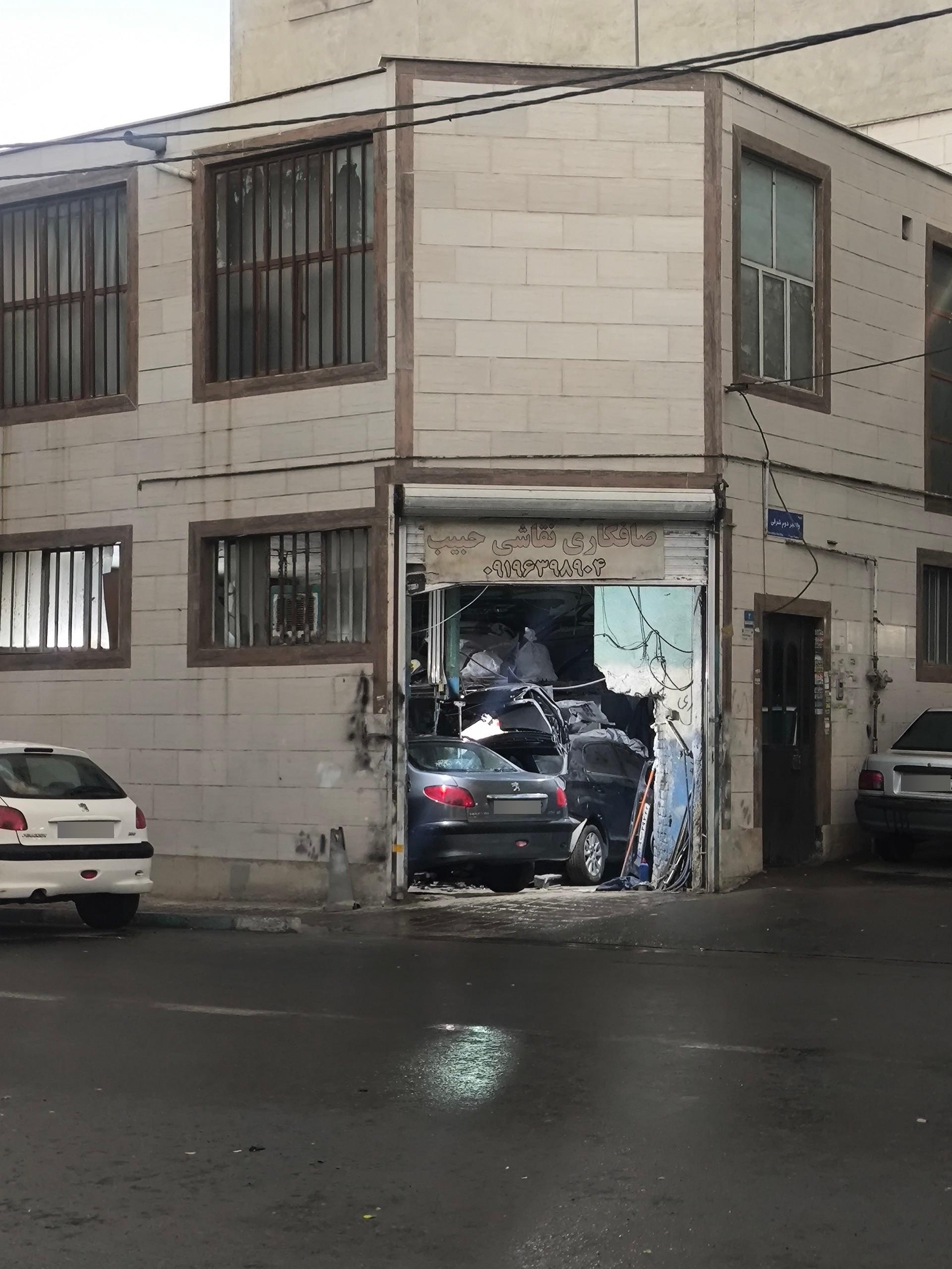 عکس صافکاری و نقاشی اتومبیل حبیب
