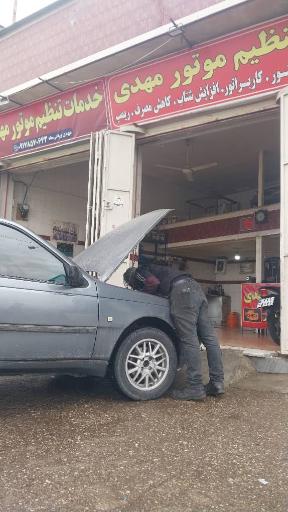 عکس خدمات تنظیم موتور مهدی ریاحی