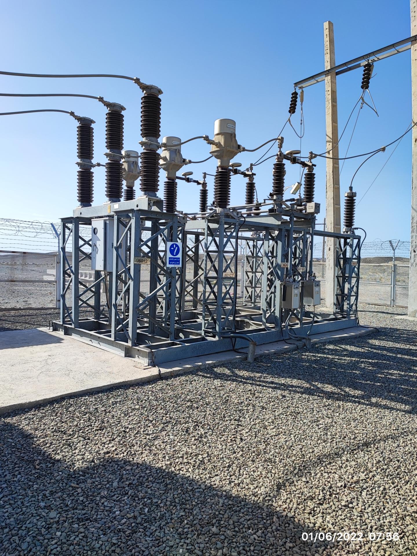 عکس پست تقویت برق