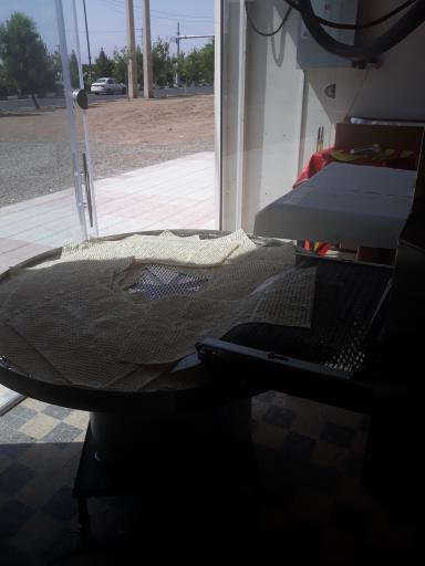 عکس نانوایی لواشی