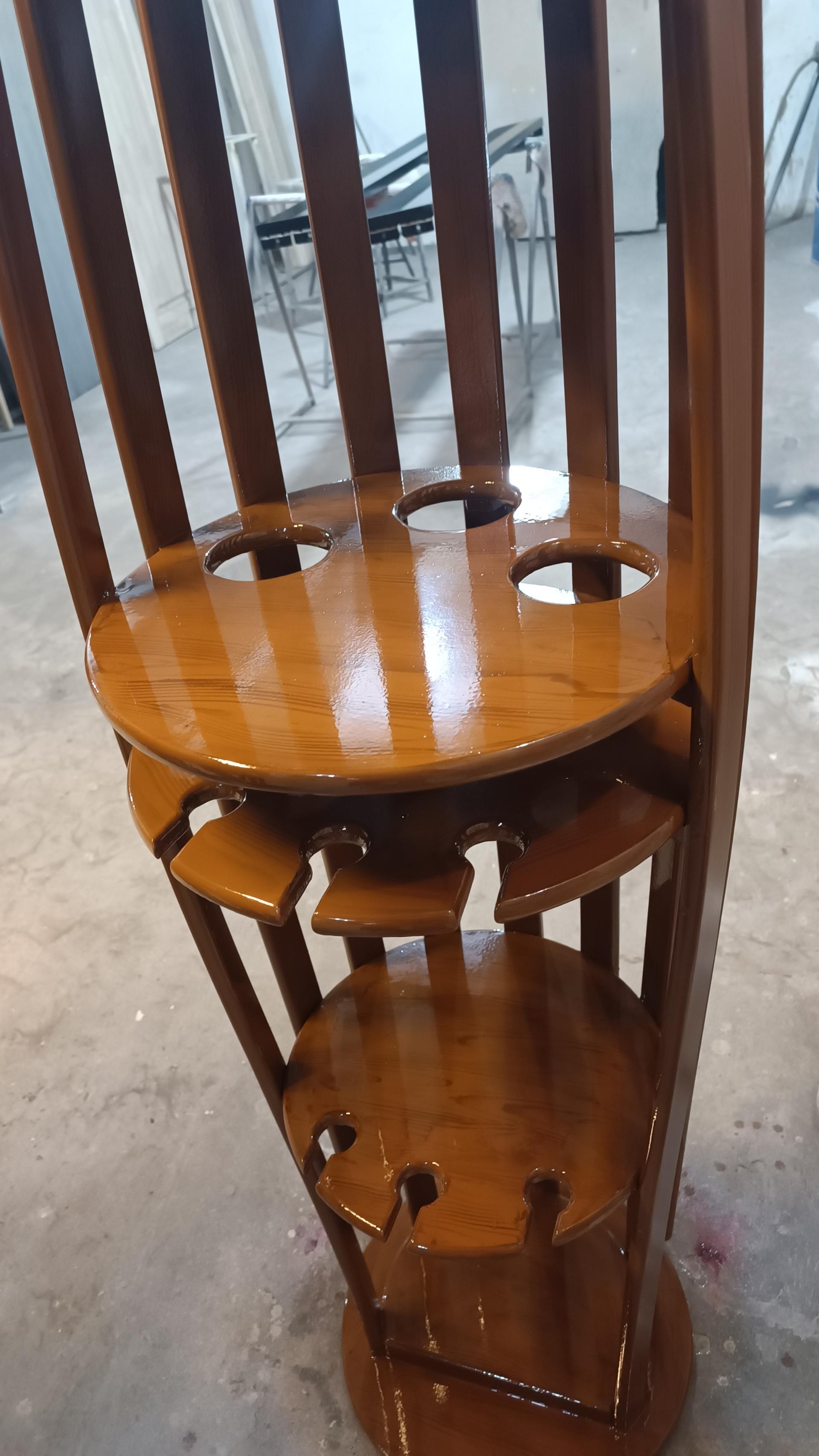 عکس کارخانه گل چوب