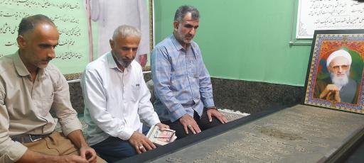 عکس مزار علامه حسن زاده آملی