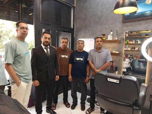 عکس آرایشگاه مردانه آزادی