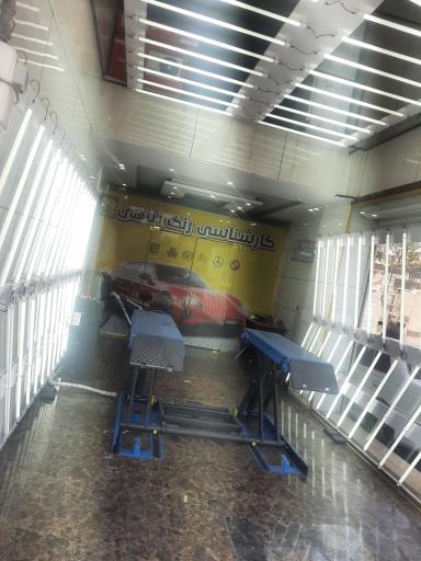 عکس کارشناسی رنگ خودرو پناهی