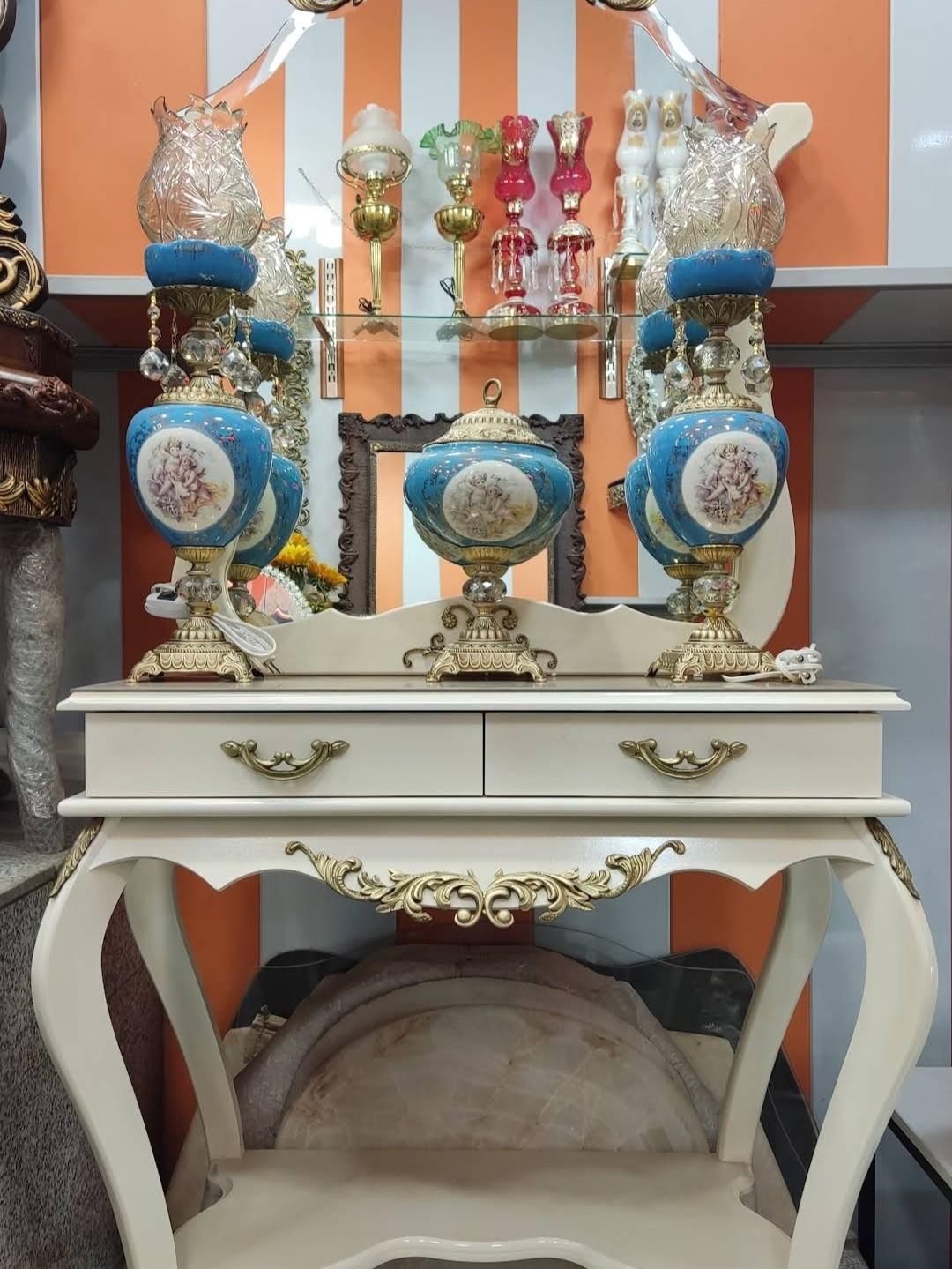 عکس آینه و شمعدان محیا