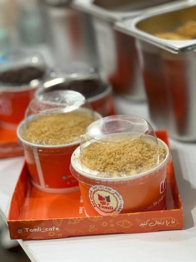 عکس بستنی و آبمیوه تاملی