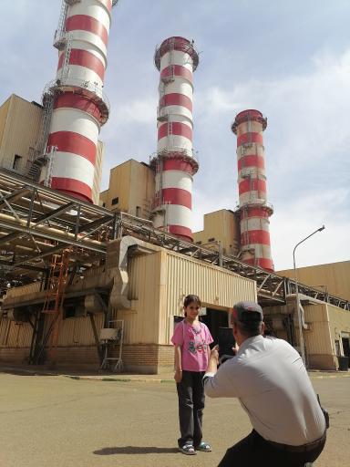 عکس نیروگاه سیکل ترکیبی قم