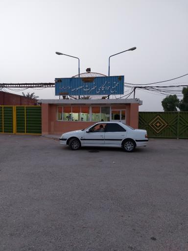 عکس ایستگاه اتوبوس خوابگاه دانشگاه چمران