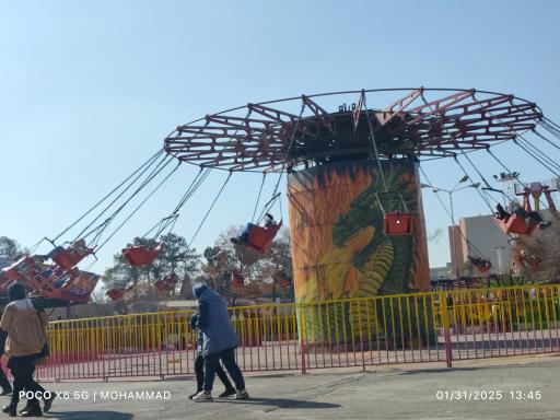 عکس شهربازی ملک شهر اصفهان