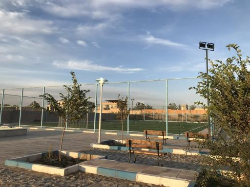 عکس چمن مصنوعی شهدای حکیم آباد