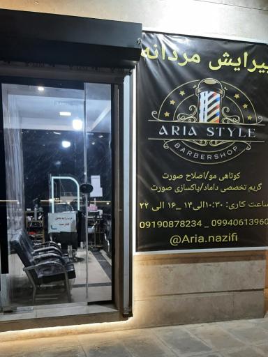 عکس پیرایش آریا استایل