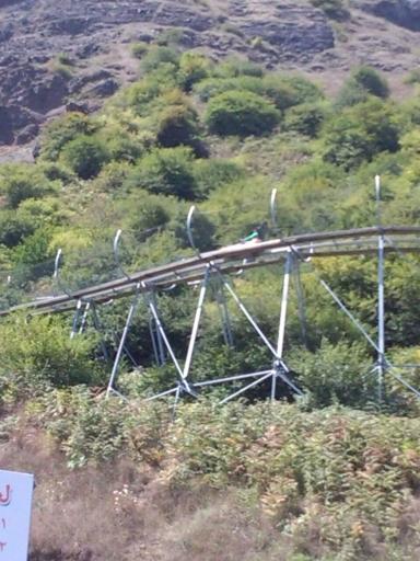 عکس سورتمه ریلی حیران