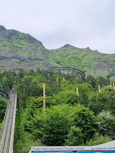 عکس سورتمه ریلی حیران