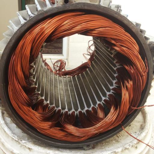 عکس سیم پیچی نیرو 