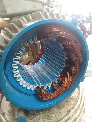 عکس سیم پیچی نیرو 