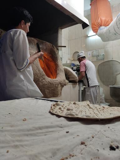 عکس نانوایی تافتون