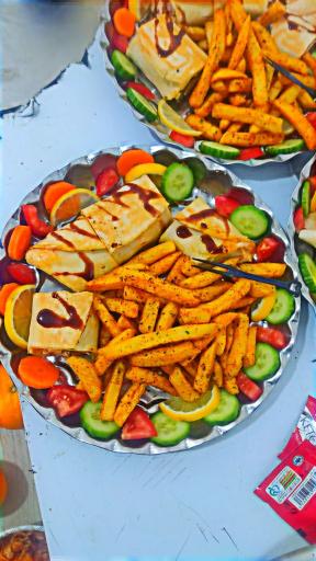 عکس مجموعه غذایی شاورما صدف