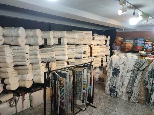 عکس پرده و پارچه سرای سجاد 