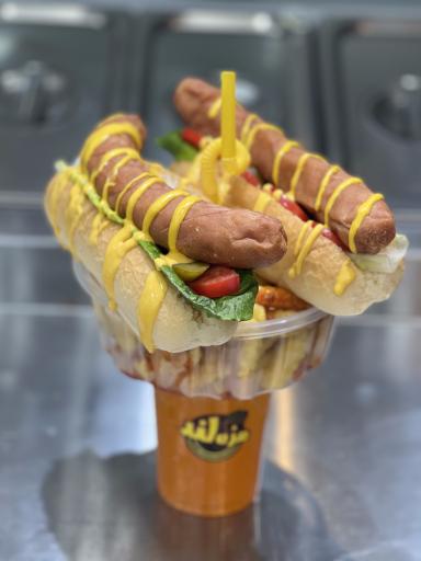 فست فود مزه لند