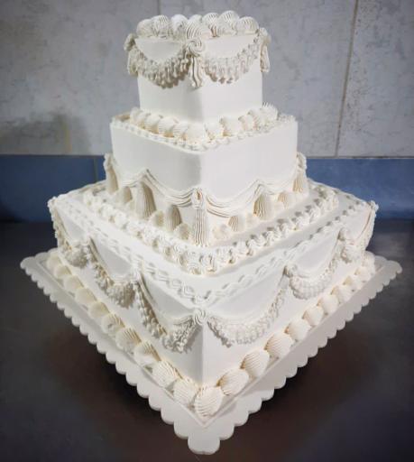 عکس شیرینی ضیافت کارگاه